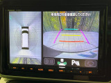 【全方位モニター用カメラ】専用のカメラにより、上から見下ろしたような視点で360度クルマの周囲を確認することができます☆死角部分も確認しやすく、狭い場所での切り返しや駐車もスムーズに行えます。