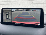 【 全方位カメラ 】上から見下ろしたように駐車が可能です。安心して縦列駐車も可能です♪