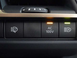 非常時やキャンプなどに役立つAC100Vコンセント付きです。