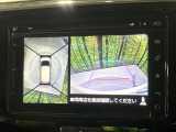 【全方位モニター用カメラ】専用のカメラにより、上から見下ろしたような視点で360度クルマの周囲を確認することができます☆死角部分も確認しやすく、狭い場所での切り返しや駐車もスムーズに行えます。