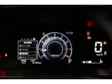 マルチインフォメーションディスプレイ付きのメーターです!エコ運転へ導く多彩な情報を表示してくれます。