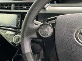ステアリングスイッチ装備!運転しながら手元でオーディオの操作などができます。