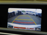 車庫入れもお任せのバックカメラ付き!
