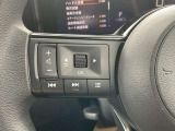 オーディオ等の操作ができるハンドルスイッチ付!手元で操作できるので運転中でも安心です☆