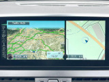 ●BMW純正ナビ:一体感のあるナビは、高級感ある車内を演出してくれます。Bluetooth再生などオーディオ機能も充実しておりますので、運転もより楽しめます♪