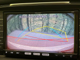 【バックカメラ】駐車時に後方がリアルタイム映像で確認できます。大型商業施設や立体駐車場での駐車時や、夜間のバック時に大活躍!運転スキルに関わらず、今や必須となった装備のひとつです!