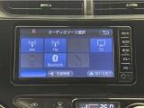 Bluetooth対応、CD再生機能付き。お好きな音楽を聴きながらのドライブは楽しいですよね〜♪