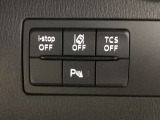 運転席回りのスイッチで安全装備のON/OFFも簡単に!