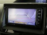 車庫入れの強い味方。後退時の死角をチェックするために便利です。