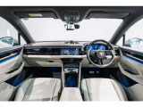 運転席からの眺めです。視界の良さが特徴です。