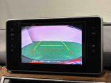 バックカメラが連動しているので後方の安全もモニターを通じて確認できます♪