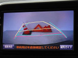 バックガイドモニターを装備しています、車庫入れもラクラクです。