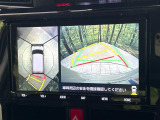 【パノラミックビューモニター】専用のカメラにより、上から見下ろしたような視点で360度クルマの周囲を確認することができます☆死角部分も確認しやすく、狭い場所での切り返しや駐車もスムーズに行えます。