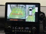 バックカメラ、パノラミックビューモニター付きで視界良好