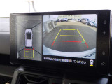 バックモニターが付いているため、車庫入れも安心です!