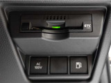 ETC車載器付きです。高速道路の料金所もスムーズに通過できます。