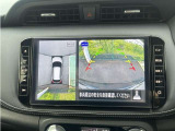 アラウンドビューモニター付きで楽々駐車