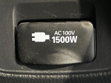 【1500Wアクセサリーコンセント】消費電力1500Wまでの家電が使えます。キャンプやスポーツ・アウトドアでのアクティビティはもちろん、災害・停電の際に大活躍♪
