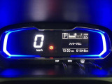 はっきりと見やすいデジタルメーターを採用!