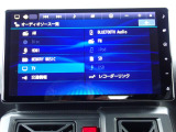 オーディオソースはご覧の通りです。Bluetoothを搭載しています。スマホと連動させると音楽等楽しむことが出来ます。
