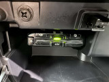 ETC車載器付きです。高速道路の料金所もスムーズに通過できます。