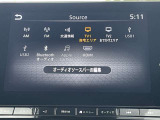 フルセグ・Bluetoothオーディオなどオーディオ機能も充実!