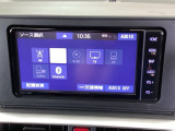 ナビ機能だけでなく、フルセグ、Bluetooth、CD再生などのオーディオ機能がついています!