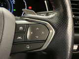 車間間隔を検知して、前方の車両と同じ速度で追従するレーダークルーズコントロールを搭載しております。