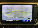 リアカメラ付で、後方をナビ画面で確認。車庫入れも安心です。もちろん、バックギアと連動しています。