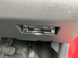 ETC車載器付きです。高速道路の料金所もスムーズに通過できます。