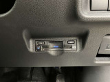 ETC車載器付きです。高速道路の料金所もスムーズに通過できます。