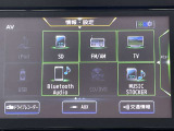 Bluetooth対応のナビです。スマートフォンにダウンロードしてある音楽を聴いたり電話も可能です!