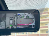 【アラウンドビューモニター】専用のカメラにより、上から見下ろしたような視点で360度クルマの周囲を確認することができます☆死角部分も確認しやすく、狭い場所での切り返しや駐車もスムーズに行えます。