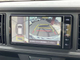 パノラミックビューモニターで、後方と全体を確認しながら安心して駐車することができます。