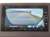 【バックカメラ装備済み】駐車の際の心強い味方!ガイドを見て確認しながら駐車できるので安全です。
