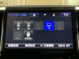 FM,AM、CD,DVD,フルセグテレビ、ブルートゥースオーディオなどが楽しめます。