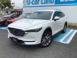 綺麗なホワイトパールのCX-8です。