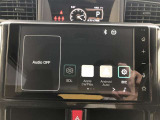 ディスプレイオーディオ装着車。スマホアプリのMAPや、音楽アプリをディスプレイオーディオと連携をさせてご利用できます。大型画面でドライブがきっと楽しくなりますよ♪