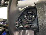 【ステアリングスイッチ】ハンドルから手を離すことなく操作することが可能です。