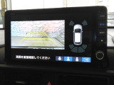 リアカメラがついているので、駐車や後進の際にとても便利です♪