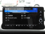 オーディオ一覧画面です。TVやラジオ、Bluetooth Audioなどの機能をご利用いただけます。