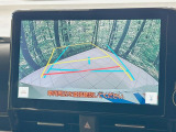 【バックカメラ】駐車時に後方がリアルタイム映像で確認できます。大型商業施設や立体駐車場での駐車時や、夜間のバック時に大活躍!運転スキルに関わらず、今や必須となった装備のひとつです!