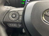 【ステアリングスイッチ】運転中、前方から目線をそらすことなく、オーディオ等の操作が可能な便利機能!安心&快適なドライブを演出してくれます♪