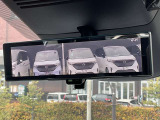 【スマートルームミラー】バックドアについてますカメラと連動して、後方の映像がルームミラーに映ります。
