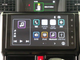 9インチスマホ連携ディスプレイオーディオです。バックカメラも付いて車庫入れ・駐車も安心です。Bluetooth対応機器を登録して音楽を楽しんだりハンズフリー通話が出来て便利です。