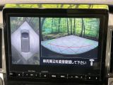 【マルチアラウンドモニター】専用のカメラにより、上から見下ろしたような視点で360度クルマの周囲を確認することができます☆死角部分も確認しやすく、狭い場所での切り返しや駐車もスムーズに行えます。