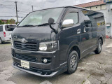 ハイエースバン 2.5 スーパーGL ロング ディーゼル 4WD 社外ヘッドライト Fスポイラー