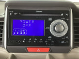 【オーディオ機能】CDプレーヤーを装備♪もちろんFM/AMラジオもお聞きいただけますよ♪