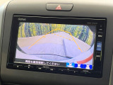 【バックカメラ】駐車時に後方がリアルタイム映像で確認できます。大型商業施設や立体駐車場での駐車時や、夜間のバック時に大活躍!運転スキルに関わらず、今や必須となった装備のひとつです!