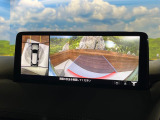 【360&deg;ビューモニター】専用のカメラにより、上から見下ろしたような視点で360度クルマの周囲を確認することができます☆死角部分も確認しやすく、狭い場所での切り返しや駐車もスムーズに行えます。